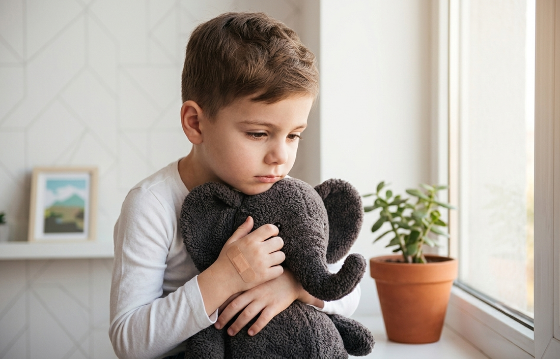Tristeza infantil: cómo acompañar a un niño que perdió algo importante