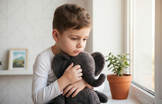 Tristeza infantil: cómo acompañar a un niño que perdió algo importante